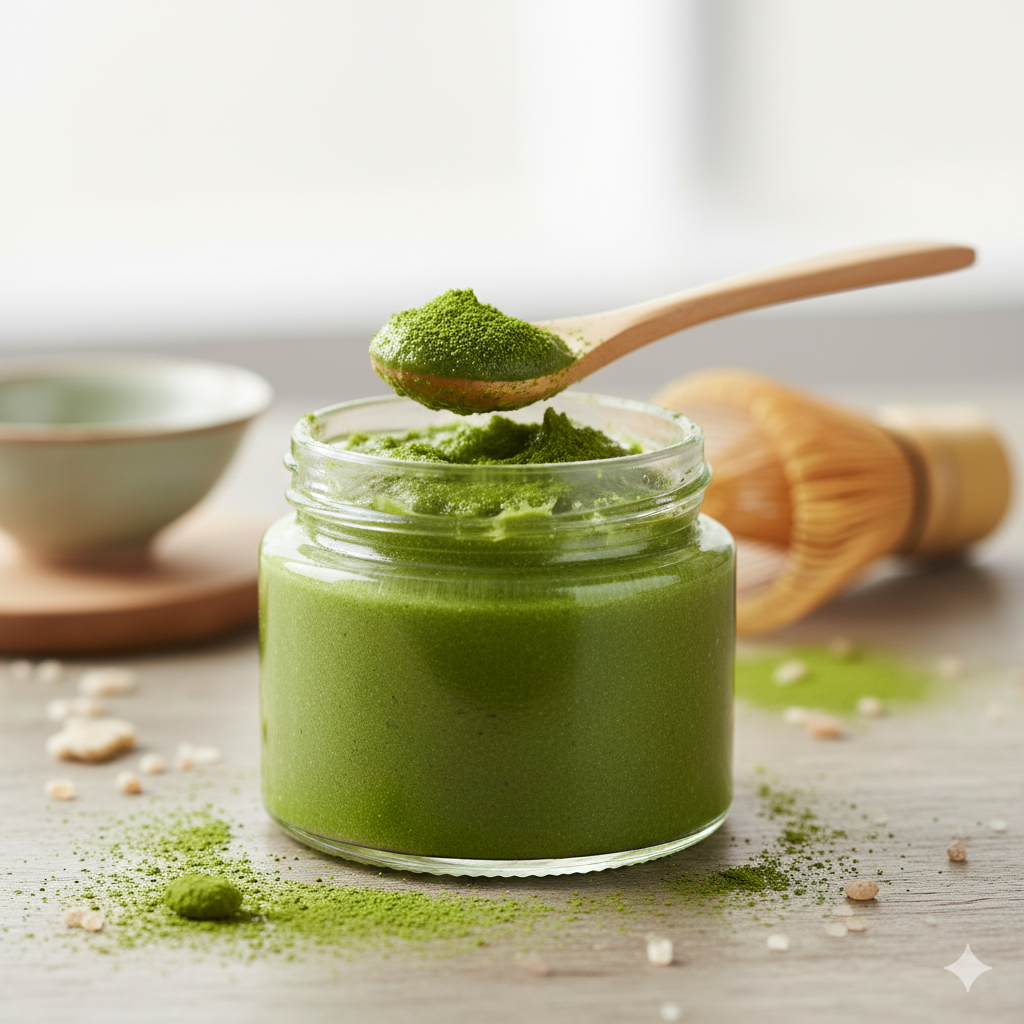 Nature Fresh — Peppermint & Matcha Lip Scrub